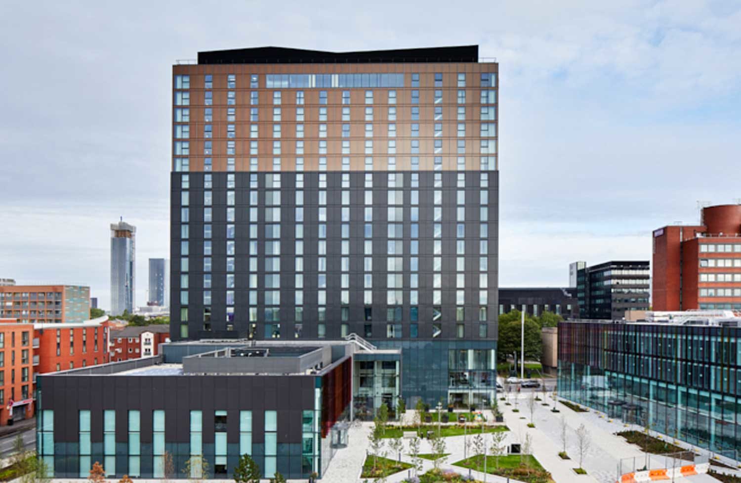 Neubau Crowne Plaza, Staybridge Suites Hotel, Manchester